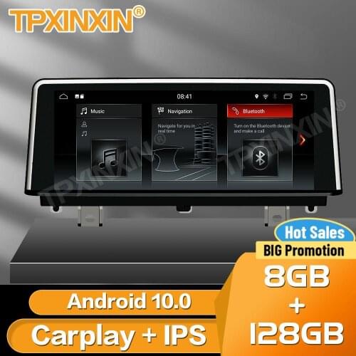 8+128G Carplay Car Radio Stereo Receiver Android For BMW X1 F52 2018 DSP IPS GPS Navigation Player Auto Audio Recorder Head Unit