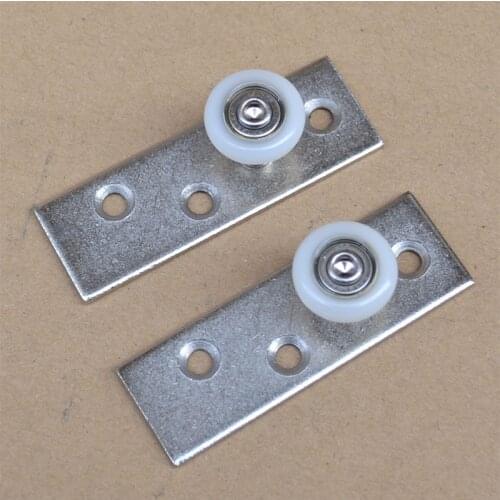 Free shipping door roller Folding door the lower guide wheel fixed caster door hardware part sliding door pulley
