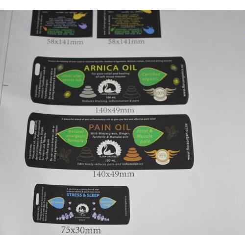 Printing strong adhesive vinyl equipment machine label
