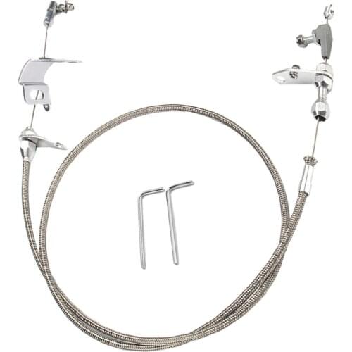 Stainless Steel Braided Kickdown Cable Detent for Chrysler /Dodge /Plymouth 727
