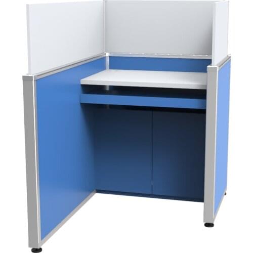 Study Carrel Lifting Screen Anti-noise Cubicle Test Center Desk Office Partition Language Lab Table Height Adjustable panels