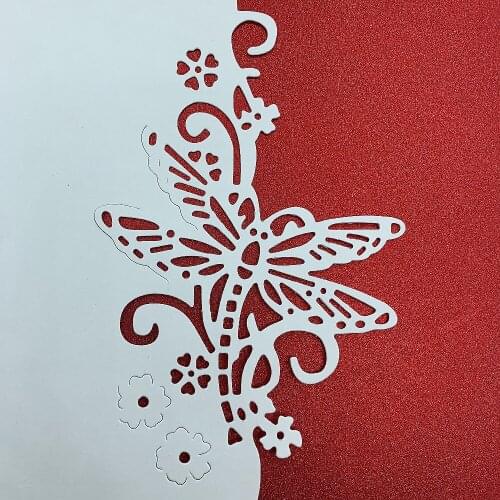 Greeting Dragonfly Cutting Dies DIY scrapbook Embossing Dies Cutter Craft Paper Card Scrapbooking Making Cut Die Mold