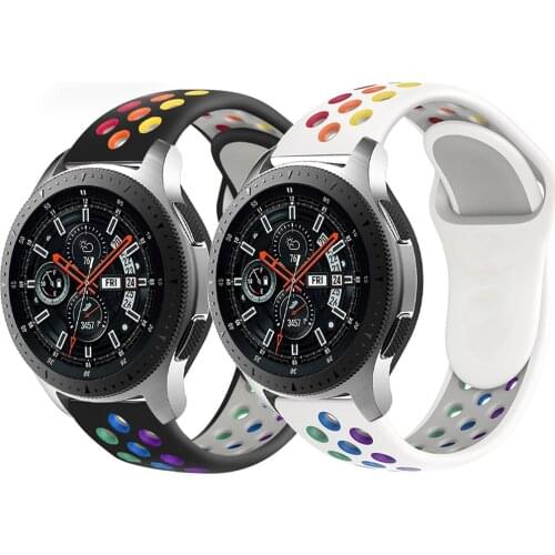 20/22mm watch band for Samsung Galaxy watch 46mm/42mm/Active 2/3 45mm 41mm gear s3 Frontier/S2 bracelet Huawei GT/2/2E/Pro Strap