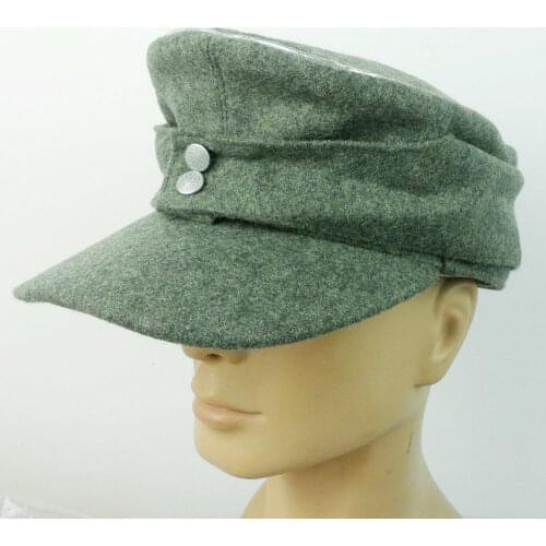 Reproduction WWII WW2 German M43 Wool Field Cap WH EM Officers IN Size Military Store