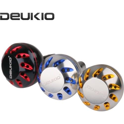 Fishing Reel Handle Knob Full Metal CNC Aluminum Rocker Knob for Baitcasting Durm Reel Handle Fishing Handle Replacement Parts