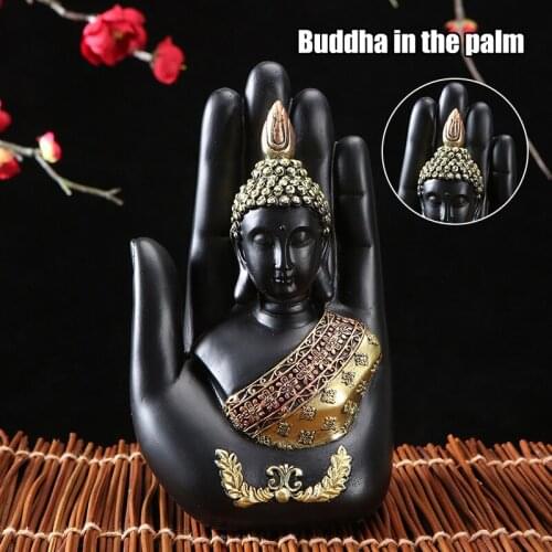 Statue Crafts Chinese Style Thai Style Zen Retro Zhongfo Home Furnishing Company Decorations Office Decoration can CSV