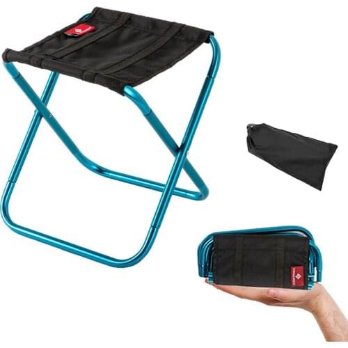 Folding Small Stool Outdoor Portable traving Super light chair camping picnic beach fishing tools chair Aluminum alloy stools