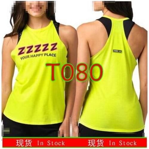 ADIBO Womens Knitted cotton clothes zum fitness clothes tshirt tops T080