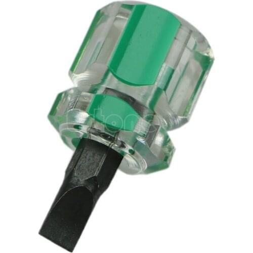 1PC Precision Mini Slot Type Anti Slip Bits Screwdriver Magnetic Repair Tool New