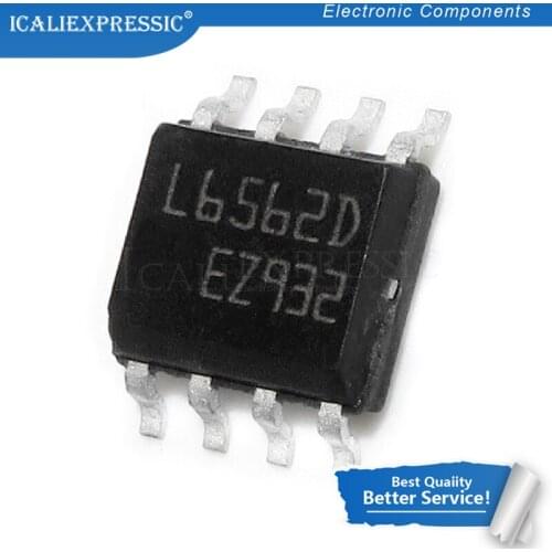 10PCS L6562D SOP8 L6562 SOP SMD L6562DTR SOP-8 new and original IC