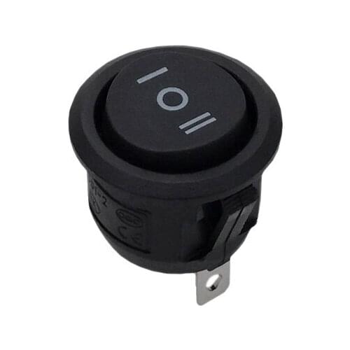 12V Car Auto Boat Round Rocker Switch ON OFF ON TOGGLE SPST SWITCH