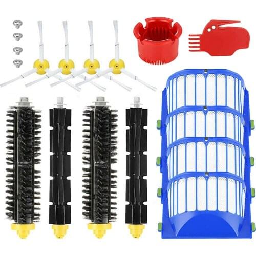14pcs Automatic Floor Sweeper Vacuum Cleaner Repair Parts Accs Kit for 585 595 614 695 690