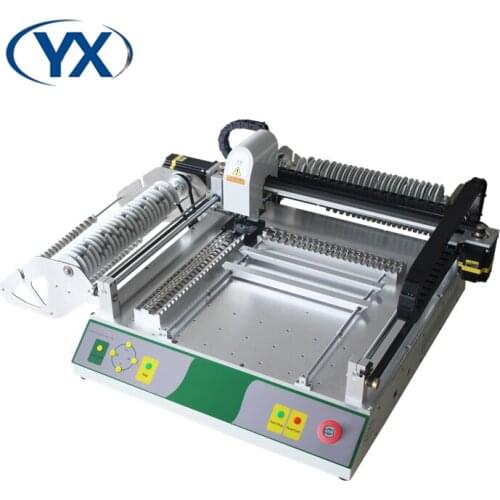 2017 the cheapest SMT Production Line Chip Mounting Machine TVM802B Made in China With Camera and 46 feeders LED SMT Machines