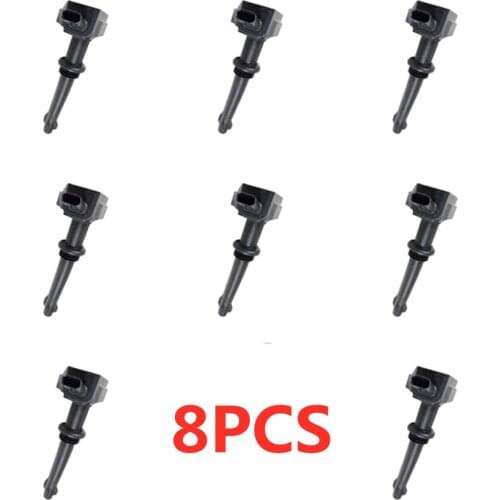 8x Ignition Coils 8W93-12A366-DA For Jaguar XJ XF XK Land Rover LR4 Range Rover