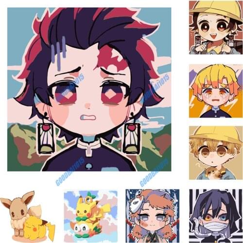 5D DIY Diamond Painting Anime Cartoon Square Round Diamond Embroidery Full Cross Stitch Kits Art Mosaic Home Decor