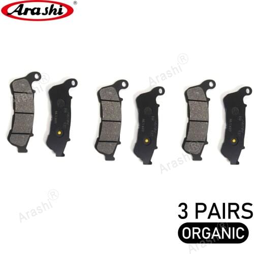 Arashi For HONDA NC 700 DC/700 Integra Scooter 2012 2013 2014 Motorcycle Front Disc Rotors Brake Pads NC700 XA ABS/DCT 2012-201