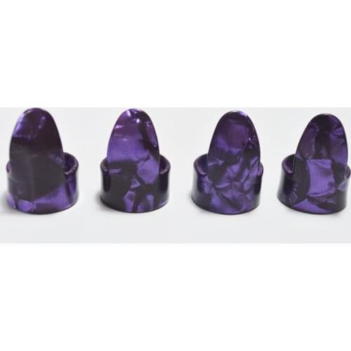 Celluloid Guitar Picks Fit for Medium-size Finger with Random Color