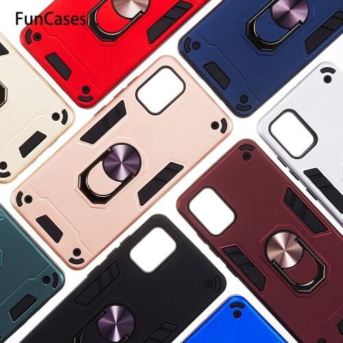 Cases For Samsung A50S Car Magnetic Ring Shell Galaxy A50 A30S A51 S10 Lite M60S A71 A91 A70S A40 M80S Note 10 A70 A60 A81 M40