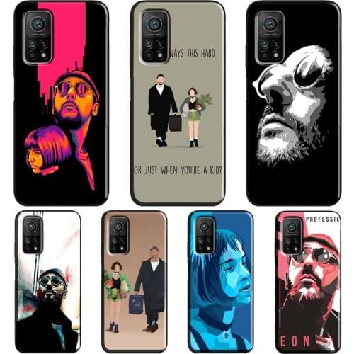 Leon The Professional For Xiaomi Mi 10T 9T Pro 9 10 Lite Mi 11 Lite Ultra Case For POCO X3 Pro M3 F1 F2 F3 Cover