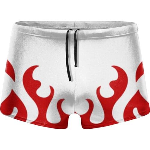 Men Anime Harajuku swimwear Namikaze Minato shorts husband for the sea Pool