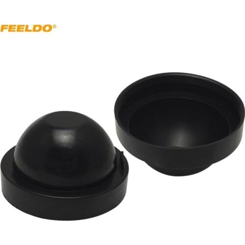 FEELDO 6Pcs Car Headlight Waterproof DustProof Cover Rubber 65mm-110mm Anti-Dust Sealing Headlamp Cover Cap #5600