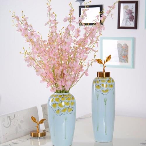 Artificial Flowers Dancing Orchids Simulation Flowers Home Wedding Party Decoration Fake Flowers Dancing Orchids