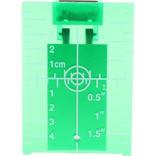 Magnetic Red Target Plate For Rotary Cross Line Laser Level Distance Measurer wholesales