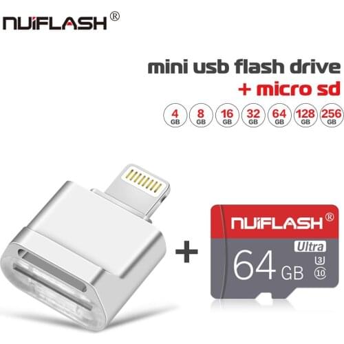 Metal Pen Drive for iPhone 128GB/256GB USB flash drive 64GB/32GB USB Stick Memory stick for ios device