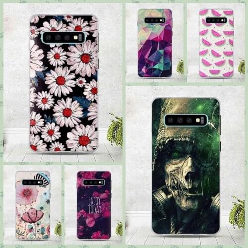 Soft TPU 3D Animal Capas For Samaung Galaxy S10 Case Silicone Cat Painting For Samsung Galaxy S10 Lite S10 Plus Cover 3D Fundas