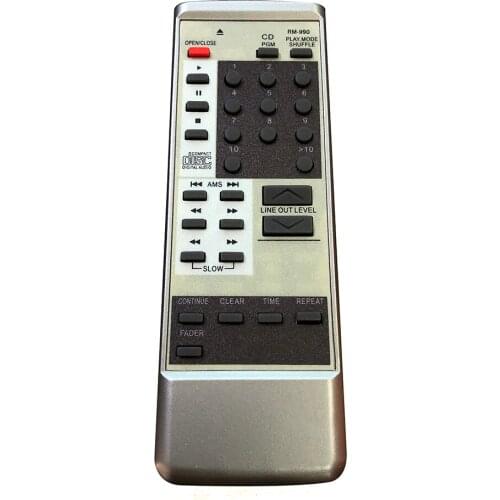 New Replacement RM-990 for Sony CD Player Remote Control CDP497 CDP590 CDP790 CDP970 CDP990 CDP991 CDP227 CDP228 CDP333