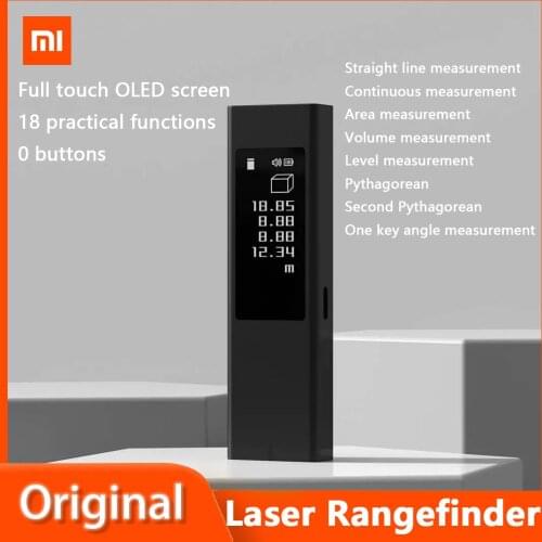 NEW Xiaomi DUKA LS-5 Laser Rangefinder HD Touch Screen Type-C Charge Multiple Measurement Functions Portable Measuring Tools