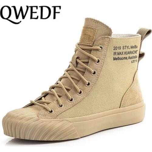 QWEDF 2019 Original vulcanized shoes high top Classic Light-Weight Low-Top Women trainer Shoes Sneakers Femme Krasovki X10-32
