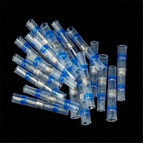 10/20/50pcs Practical Electrical Waterproof Seal Heat Shrink Butt Terminals Solder Sleeve Wire Soldered Terminals