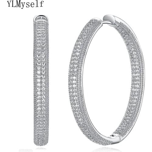 Серьги-кольца YLMyself China At AliExpress