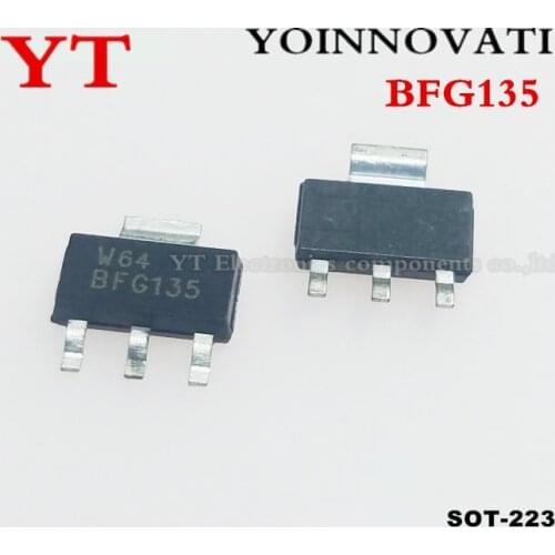 10pcs/lot BFG135 SOT223 TRANS NPN 150MA 15V 7GHZ IC Best quality