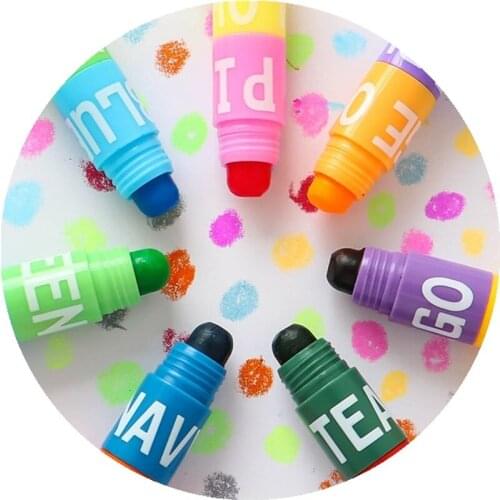 2pcs Freedom block Highlighter Marker Pen Set 12 Color Fluorescent Paint Drawing Novelty Building Toys Style Office School E6015