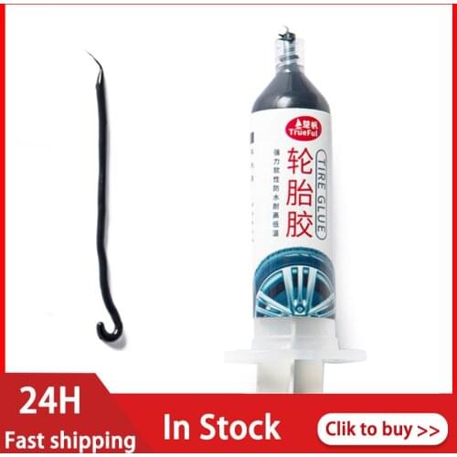 30ml Auto Car Tire Repair Adhesive Automobile Tire Repair Super Glue Side Hard Injury Tire Filling Adhesive Car Rubber Repair