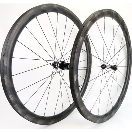 320g surper light rim! carbon wheels 38mm depth 26mm width clincher/Tubular Road bike carbon wheelset with special matte finish