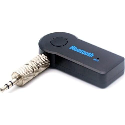 Wireless Bluetooth-compatible Receiver Adapter 3.5MM Audio Stereo Music Receiver Auto AUX Adapter with Mic for Home Car Speaker