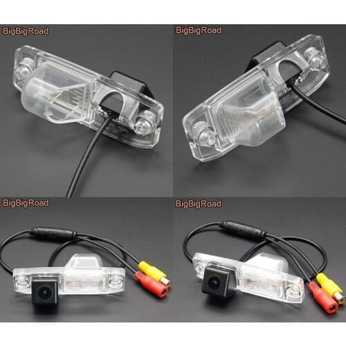 BigBigRoad For Hyundai Sonata Accent Elantra Tucson Terracan Car HD Rear View Parking CCD Camera Auto Backup Monitor Waterproof