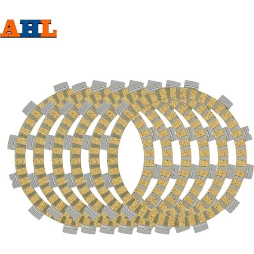 AHL Motorcycle Clutch Friction Plates For SUZUKI GT185 DR200 GT200 GSF250 Bandit GSXR250 LT-F250 RG125 RM125 TS125 GP125 TS250X