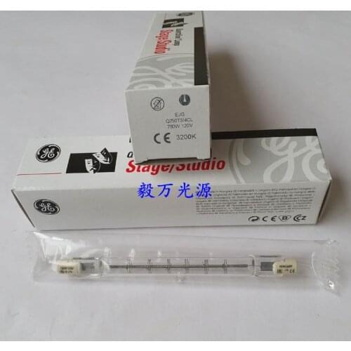 GE D65 lamp EJG-Q750T3/4CL 120V750W to color light box light source box lamp tube