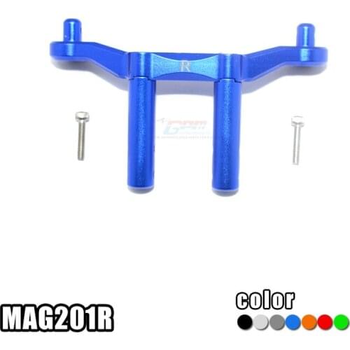 GPM ALUMINUM REAR BODY MOUNT & POST For 1/10 4WD ARRMA BIG ROCK CREW CAB 4X4 3S BLX-AR102711 RC Upgrade