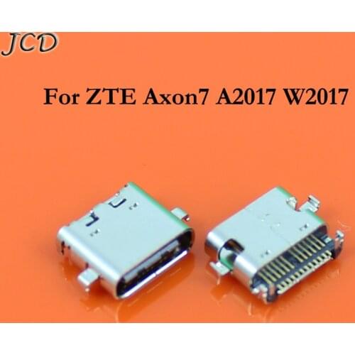 JCD Type c USB 12 Pin Charge Jack Socket Dock Plug For ZTE Axon7 A2017 W2017 Charging Connector Port