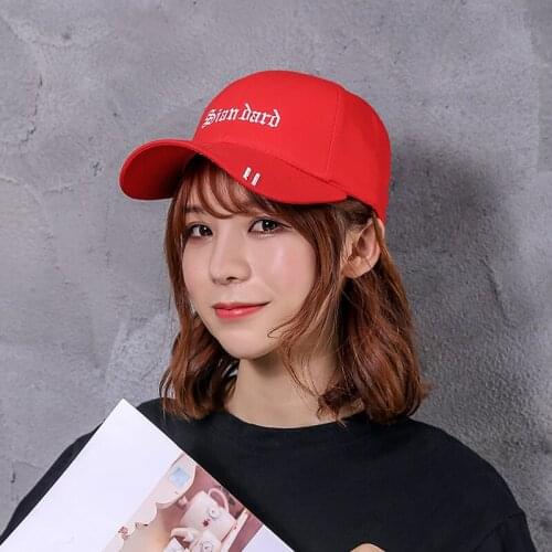 Korean Version Of The New Outdoor Spring and Summer Alphabet Baseball Caps Sports Sun Hats Ladies Casual Breathable Caps