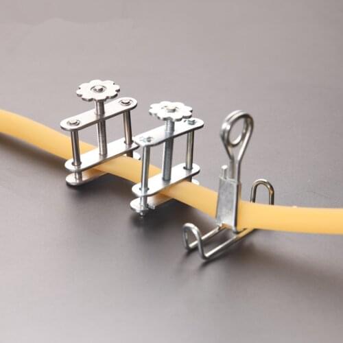 Stainless steel water stop clip leather pipe clip Latex tube clamp Galvanized screw spring plastic clip Laboratory supplies