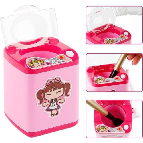 Mini Electric Beauty Powder Puff Washing Machine Cleaning Device Automatic Cosmetic Make Up Tools
