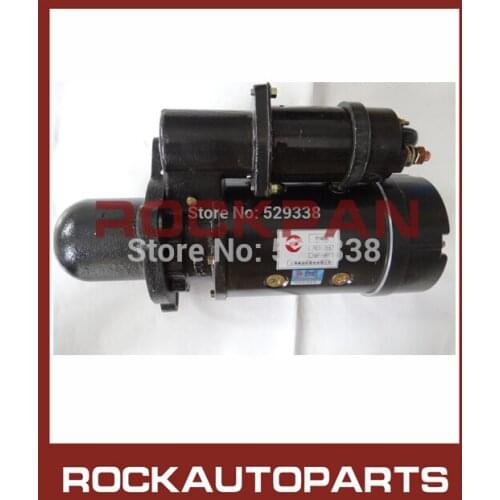 NEW 24V STARTER MOTOR D11-101-08W FOR SHANGCHAI D6114