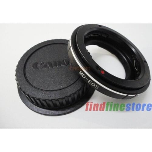 AF Comfirm Minolta MD MC Lens to ef adapter ring for 60D 70d 1100D 450D 550D 600D 5d2 camera no glass