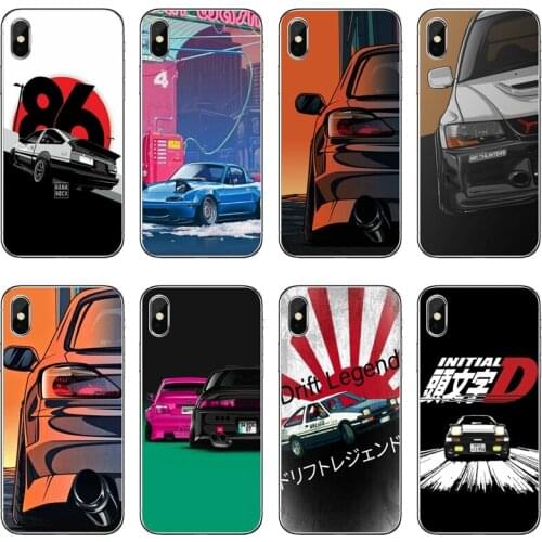 Sports car racing car Transparent Phone Case For iPhone 12 11 Pro Max Mini XS Max XR X 8 7 Plus 6 6S Plus 5 5S SE 2020